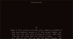 Desktop Screenshot of deadmanonline.com
